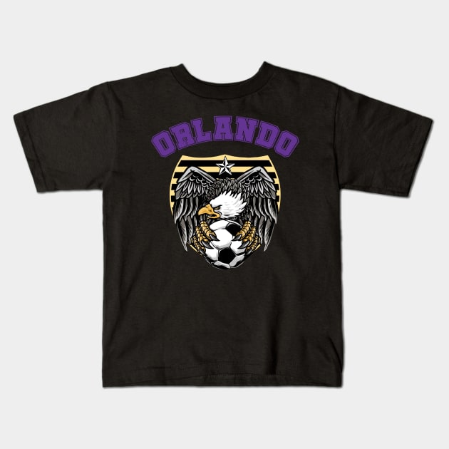 Orlando Soccer Kids T-Shirt by JayD World